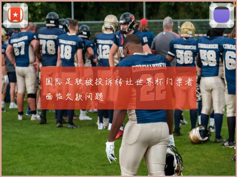 国际足联被投诉转让世界杯门票者面临欠款问题