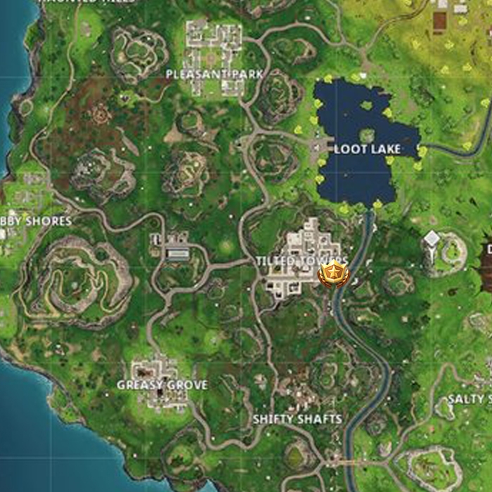 gfcgky876 - Fortnite Battle Royale - Sigue el mapa del tesoro encontrado en Pleasant Park