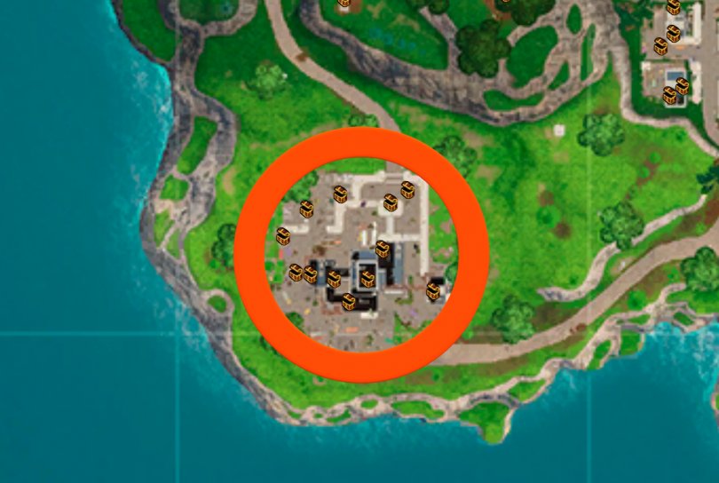 flush factory chest locations 810x544 - Ubicaciones para los Desafíos de Fortnite de la Semana 4, Temporada 5